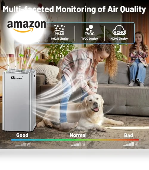 Air Purifier for Home — Activated Carbon Air Purifiers, Dkenicor