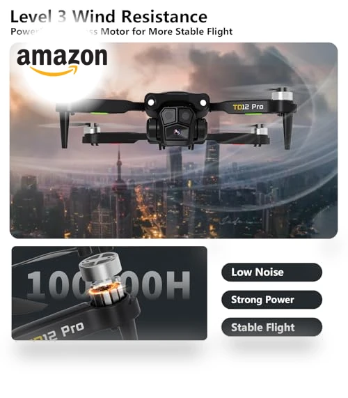 Brushless Motor Drone with 4K Camera — Drones, Toladrone
