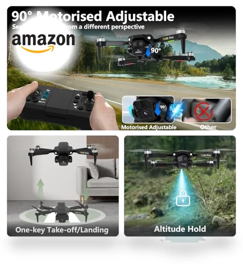 Brushless Motor Drone with 4K Camera — Drones, Toladrone