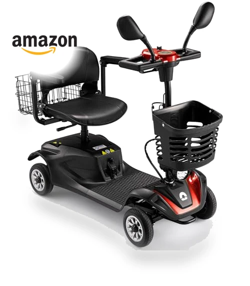 Compact 4 Wheel Mobility Scooter — Push Scooters, VERPAL