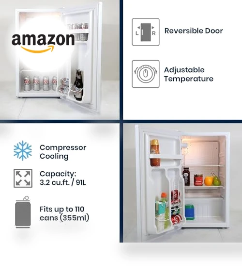Compact Beverage Refrigerator — Mini Fridges, Koolatron