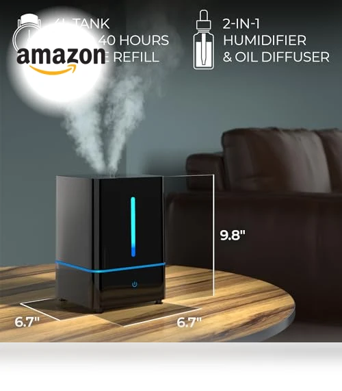 Cool Mist Humidifier — Air Moisturizers, Everlasting Comfort