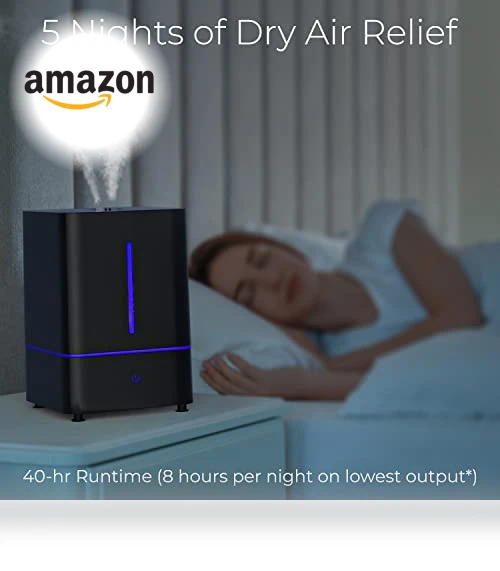 Cool Mist Humidifier — Air Moisturizers, Everlasting Comfort