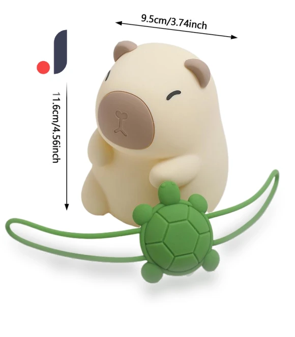 Cute Capybara Night Light — Night Lights, For Season