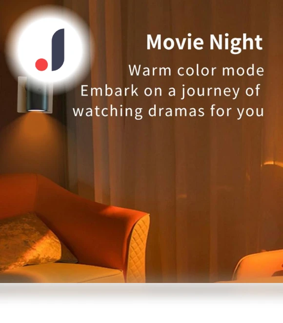 Cylindrical LED Night Light Plug In — Night Lights, For Season