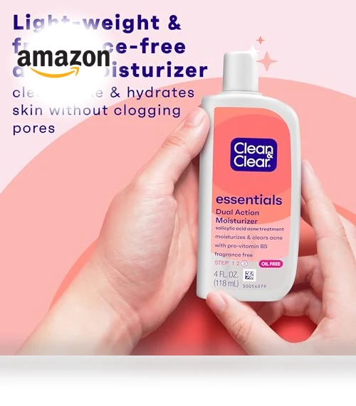Dual Action Oil-Free Facial Moisturizer — Beauty & Personal Care, Clean & Clear