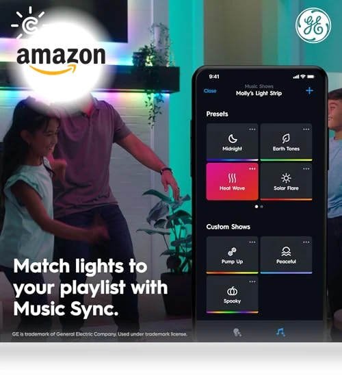 Dynamic Effects Smart LED Light Strip with Music Sync — LED Strips, Cync