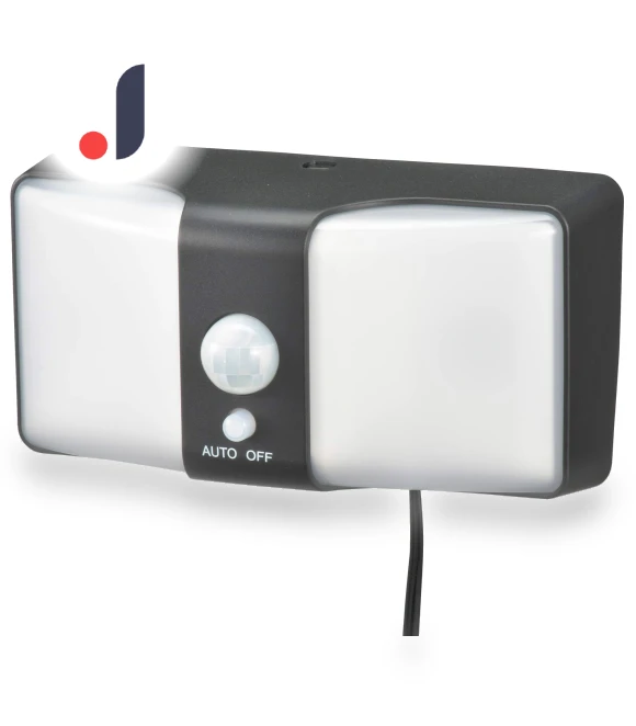Electric Sensor Wall Light — Outdoor Security & Flood Lighting, SAMURAI STYLE