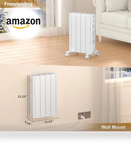Electric Wall Heater — Portable Heating Solutions, Eueiriup