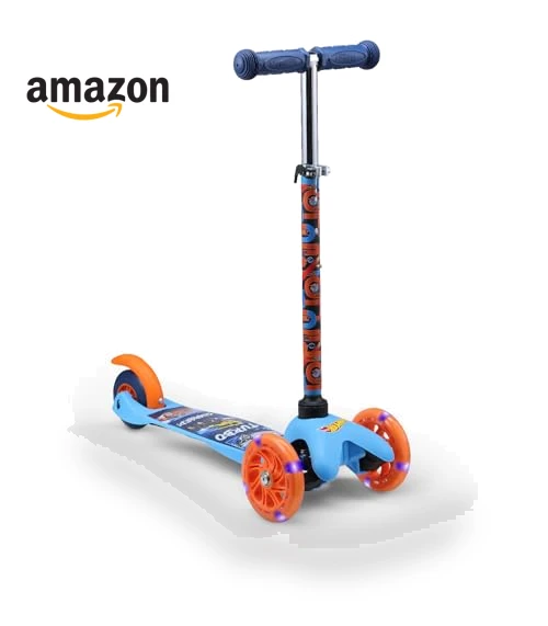 Extra Wide Deck Scooter with Light Up Wheels — Electric Vehicles, Voyager