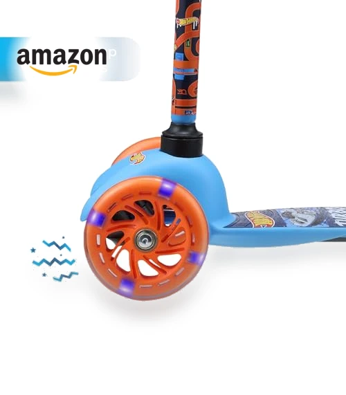 Extra Wide Deck Scooter with Light Up Wheels — Electric Vehicles, Voyager