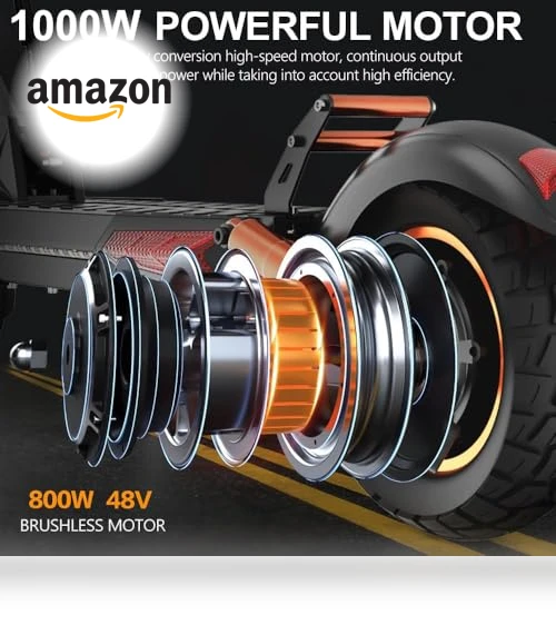 Folding Electric Scooter with Seat — Electric Self-Balancing Scooters, Hidoes