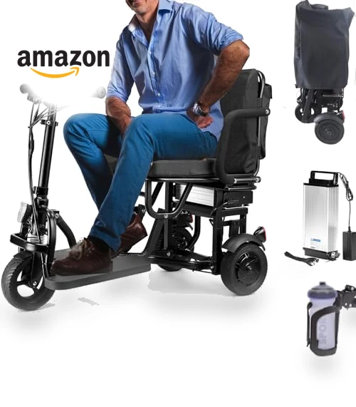 Folding Mobility Scooter — Push Scooters, Jiangsu Jingzhuo Yuantai machinery co. Ltd