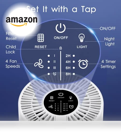 H13 HEPA Air Purifier — Activated Carbon Air Purifiers, Mooka