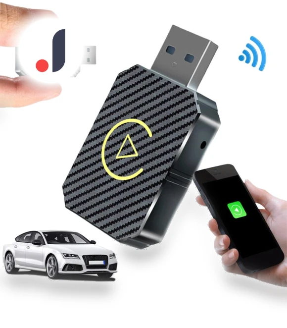 Intelligent Wireless Adapter for Carplay and Android Auto — Stereo Receivers, Hong Haier