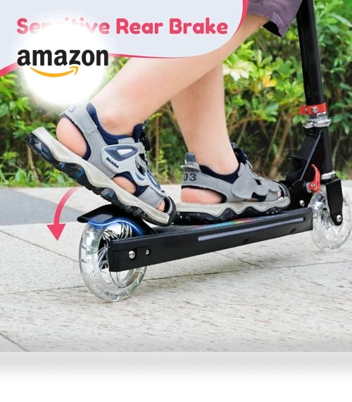 Light Up Kick Scooter — Push Scooters, TONBUX