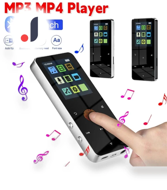 Metal Touch MP3 MP4 Music Player — Portable Media Players, Meiteai-All