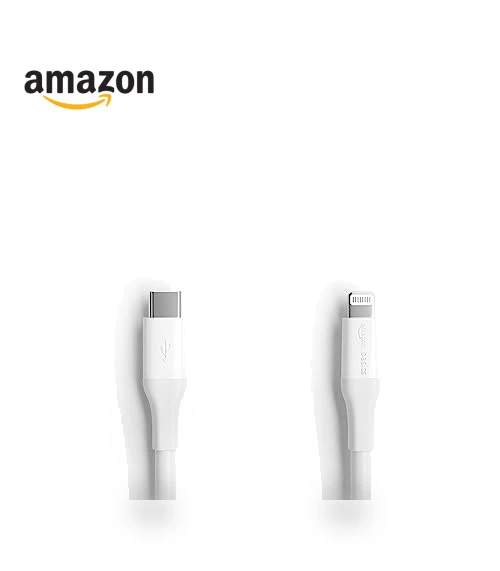 MFi Certified USB-C to Lightning Fast Charging Cable — Chargers, Amazon Basics