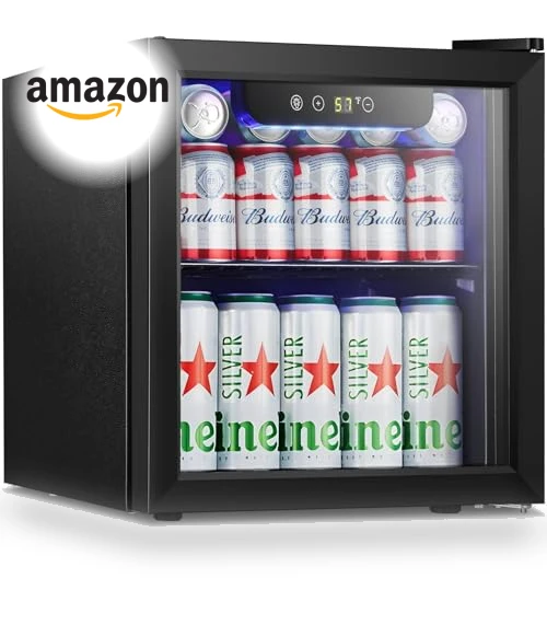Mini Fridge Cooler — Drink Coolers, Antarctic Star