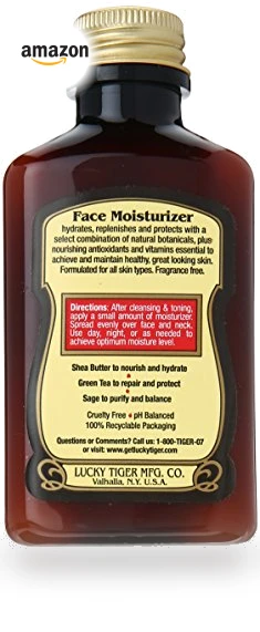 Premium Facial Moisturizer — Creams & Moisturizers, Lucky Tiger
