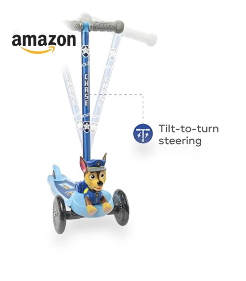 Self-Balancing 3 Wheeled Scooter with Light Up Wheels & Deck — Push Scooters, Voyager