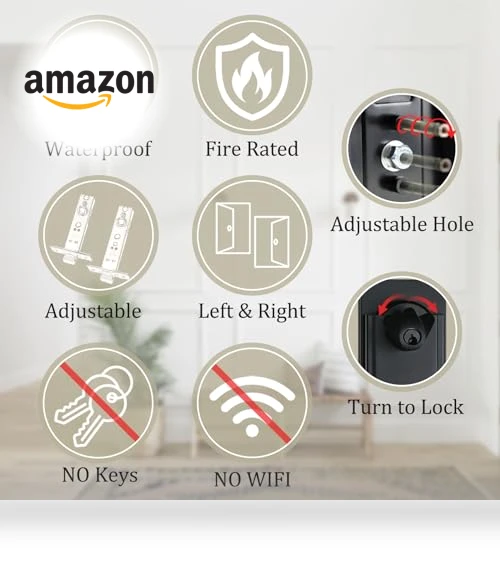 Smart Electronic Door Lockset with Keypad — Locks, NEWBANG