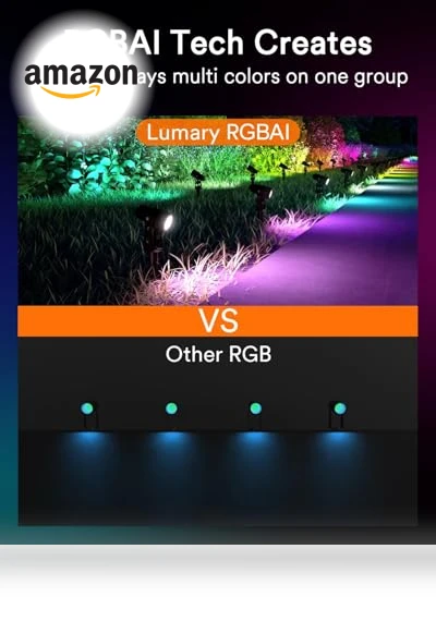 Smart Landscape Lights — Outdoor Security & Flood Lighting, Lumary