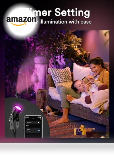 Smart Landscape Lights — Outdoor Security & Flood Lighting, Lumary