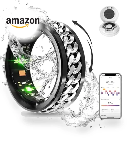 Smart Ring Fitness Tracker — Fitness & Activity Monitors, GANSI