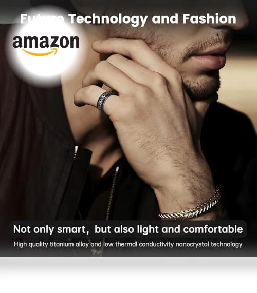 Smart Ring Fitness Tracker — Fitness & Activity Monitors, GANSI
