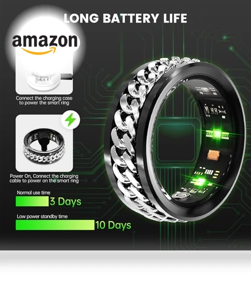 Smart Ring Fitness Tracker — Fitness & Activity Monitors, GANSI