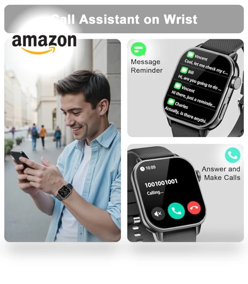 Smart Watch with AMOLED Display — Smartwatches, MFVLP