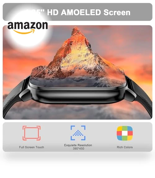 Smart Watch with AMOLED Display — Smartwatches, MFVLP