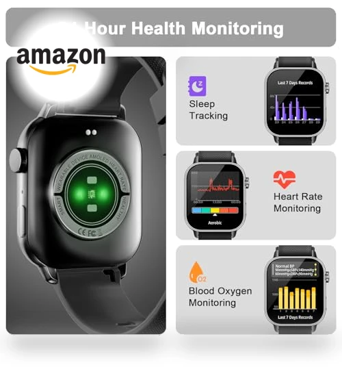Smart Watch with AMOLED Display — Smartwatches, MFVLP