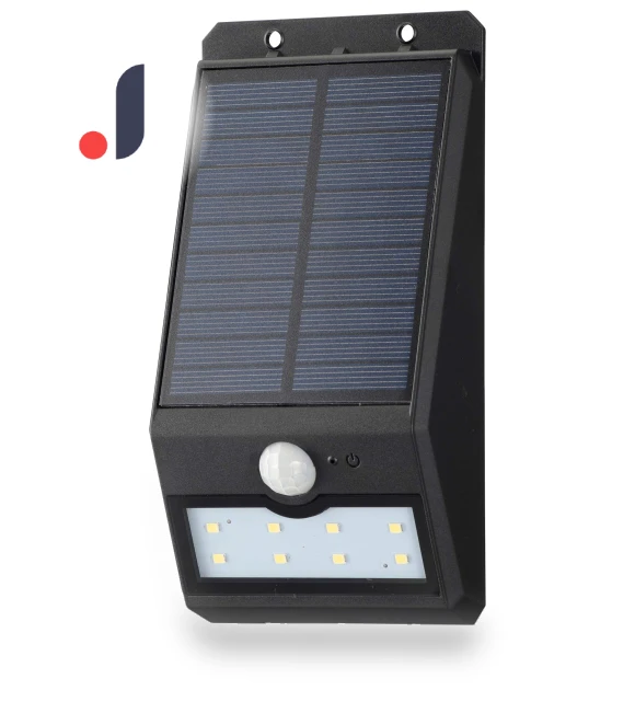 Solar Sensor Wall Light — Garden Illumination, SAMURAI STYLE