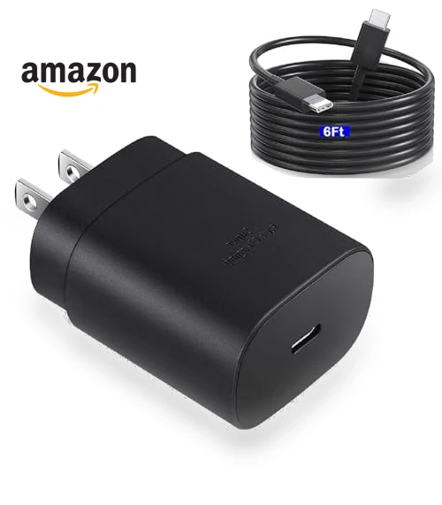Super Fast Charging 25W USB C Wall Charger Block with 6ft Type C Charger Cable — Chargers, Guangdong Sangu Technology Co Ltd
