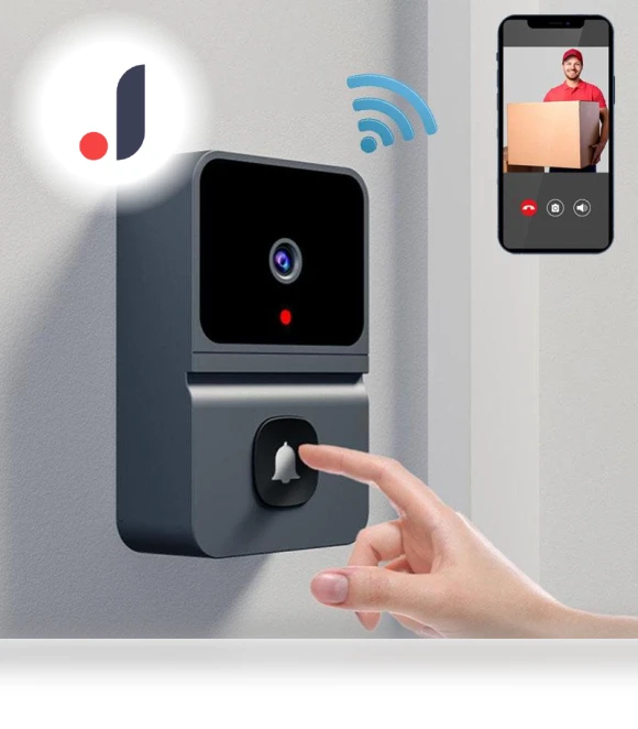 Two-Way Wireless Security Doorbell — Smart Home Security, Lucky Market