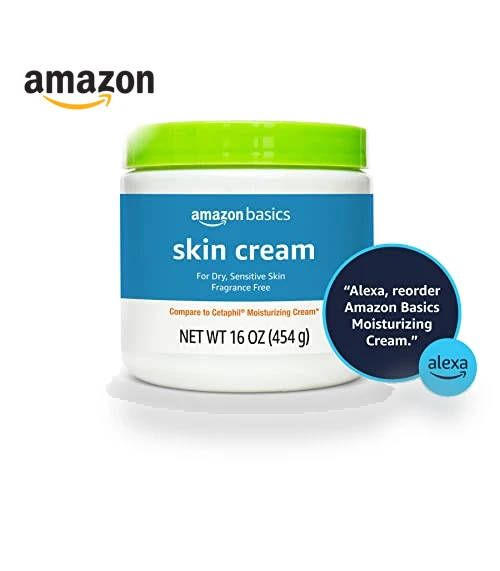 Ultra Moisturizing Skin Cream for Dry & Sensitive Skin — Creams & Moisturizers, Amazon Basics