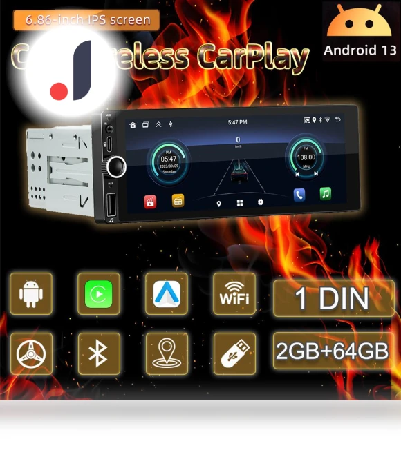 Universal Car Radio Receiver with Touchscreen — Stereo Receivers, icreative