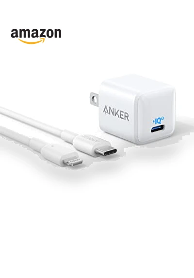USB C Charger Block with Lightning Cable — Chargers, Anker