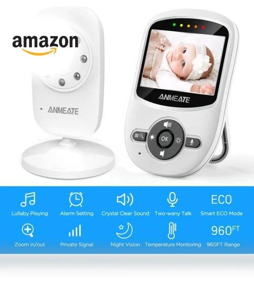 Video Baby Monitor with Digital Camera — Baby Monitors, ANMEATE