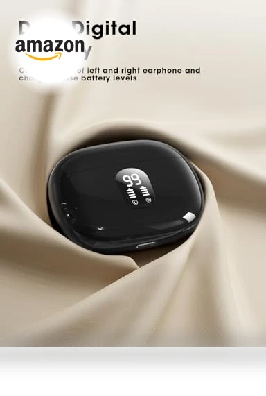 Wireless Earbuds with Big Bass Stereo Sound — In-Ear Headphones, ZZU