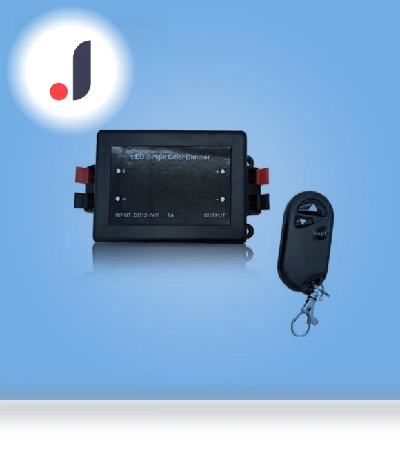 Wireless RF 3-button Color Controller for LED Strips — Remote Controls, WoW Home