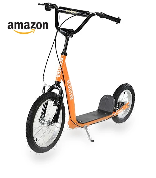 Youth Scooter Kick Scooter for Kids — Push Scooters, Aosom