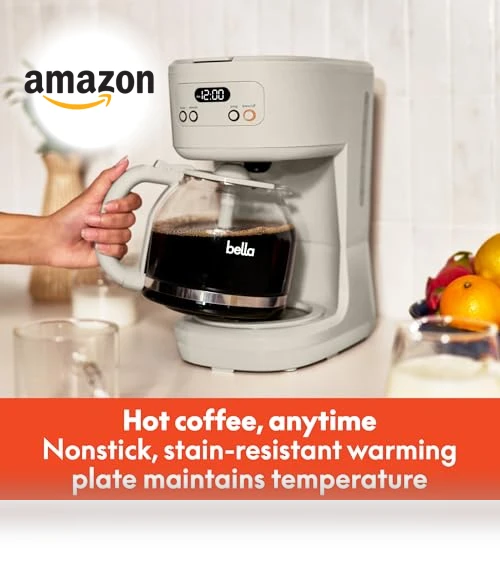 12 Cup Programmable Coffee Maker — Coffee & Espresso Combos, BELLA