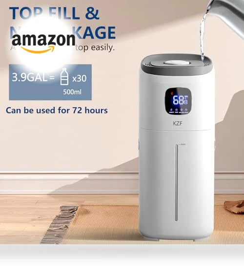 15L Humidifiers for Bedroom Large Room — Air Moisturizers, KZF