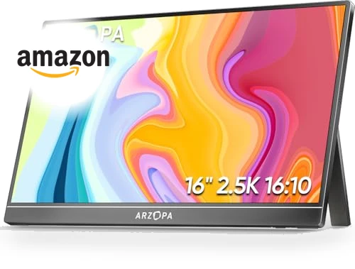 2.5K Portable Monitor — Display Solutions, ARZOPA
