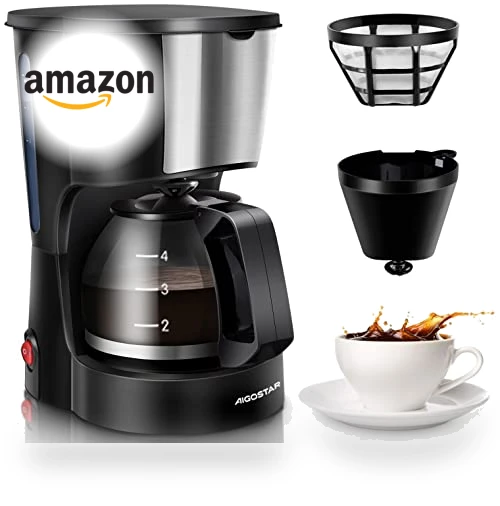 4 Cup Coffee Maker — Brewing Excellence, Aigostar