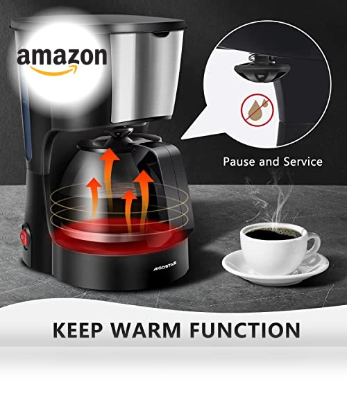 4 Cup Coffee Maker — Brewing Excellence, Aigostar