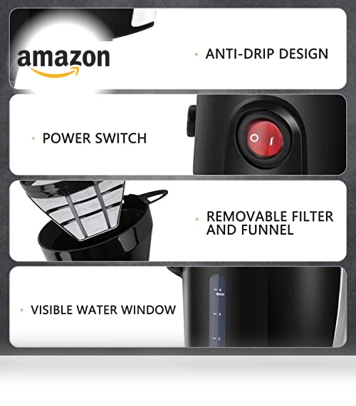 4 Cup Coffee Maker — Brewing Excellence, Aigostar